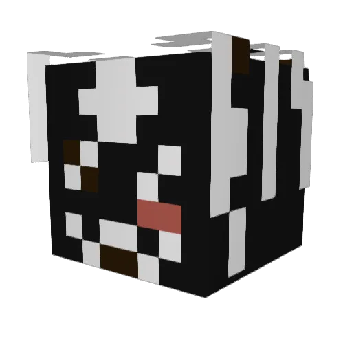 gh0stgiant Minecraft avatar head, 3D render