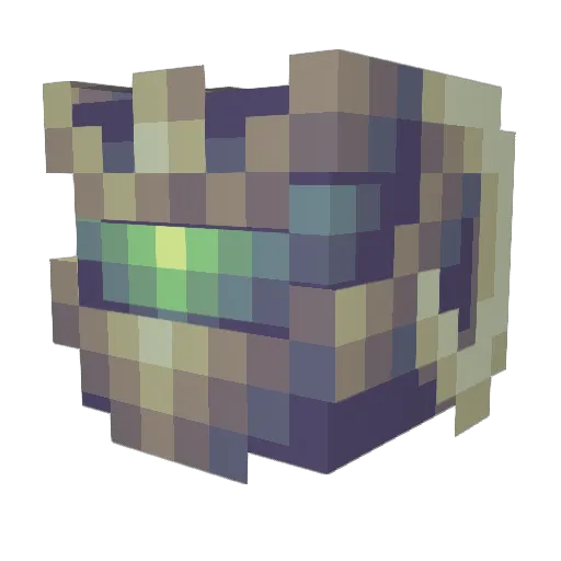 ghani Minecraft avatar head, 3D render