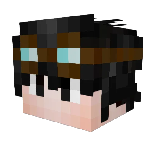ghdtl6710 Minecraft avatar head, 3D render
