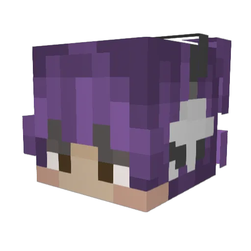 ghettocracker69 Minecraft avatar head, 3D render