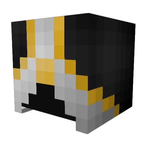 ghgamingmc Minecraft avatar head, 3D render