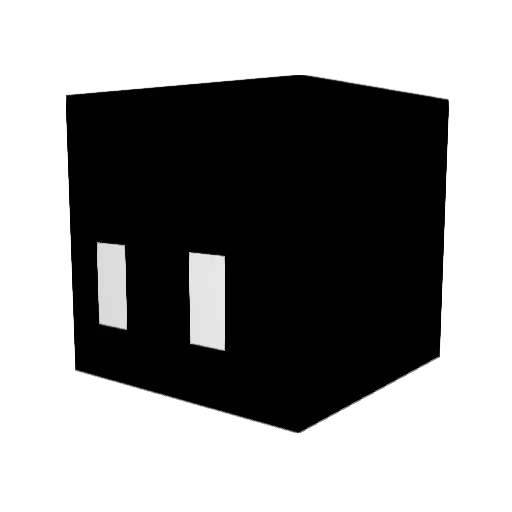 ghkddlsdnr Minecraft avatar head, 3D render