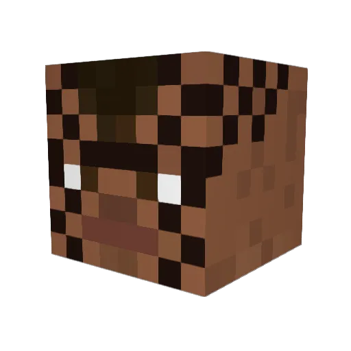 ghorsameth Minecraft avatar head, 3D render