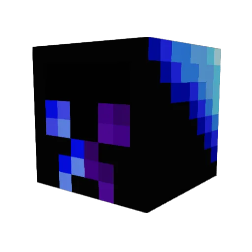 ghost9876 Minecraft avatar head, 3D render