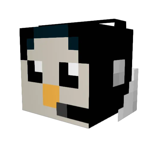 ghostMan569 Minecraft avatar head, 3D render