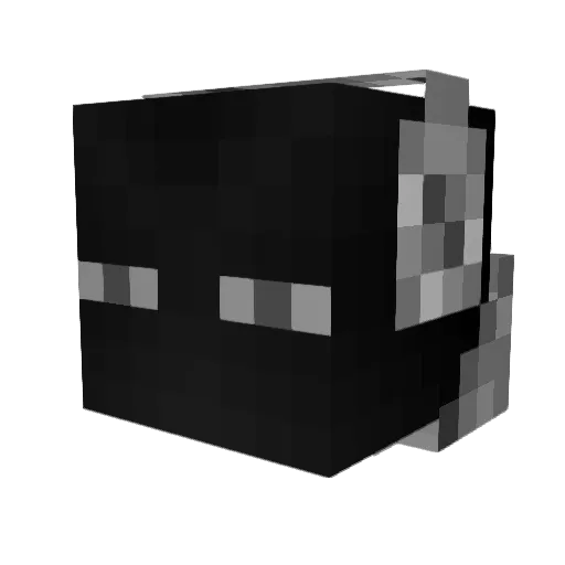 ghostOFAssasin Minecraft avatar head, 3D render