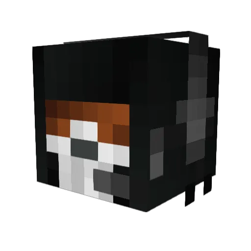 ghost_tf_141 Minecraft avatar head, 3D render