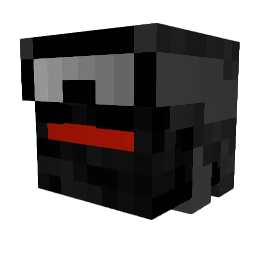ghostblad01 Minecraft avatar head, 3D render