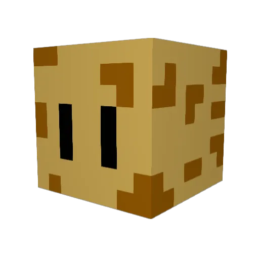 ghostcookie00 Minecraft avatar head, 3D render