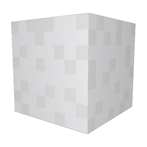ghostixx_plays Minecraft avatar head, 3D render