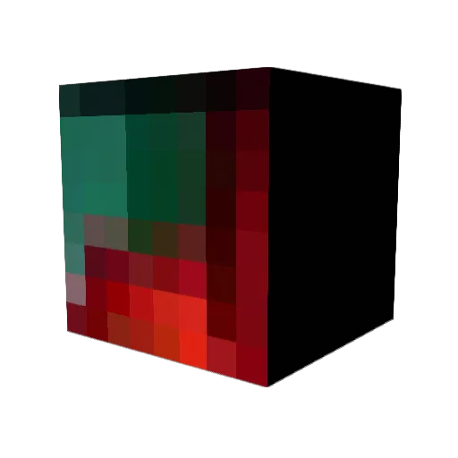 ghostman3365 Minecraft avatar head, 3D render