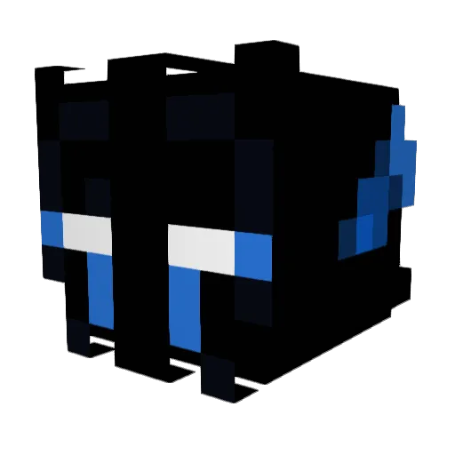 ghostphoenix223 Minecraft avatar head, 3D render