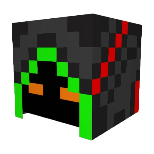ghostrider4963 Minecraft avatar head, 3D render