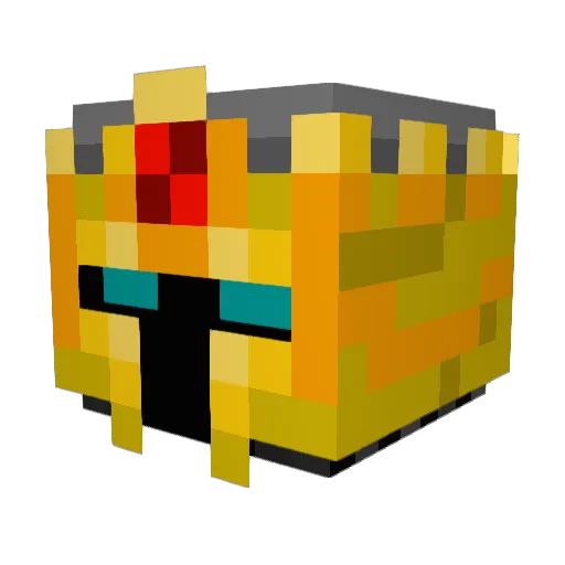 ghostsoldier9797 Minecraft avatar head, 3D render