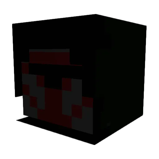 ghostsquad101 Minecraft avatar head, 3D render