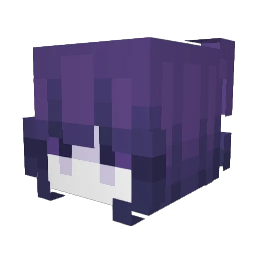ghoul909 Minecraft avatar head, 3D render
