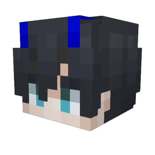 ghoul993 Minecraft avatar head, 3D render