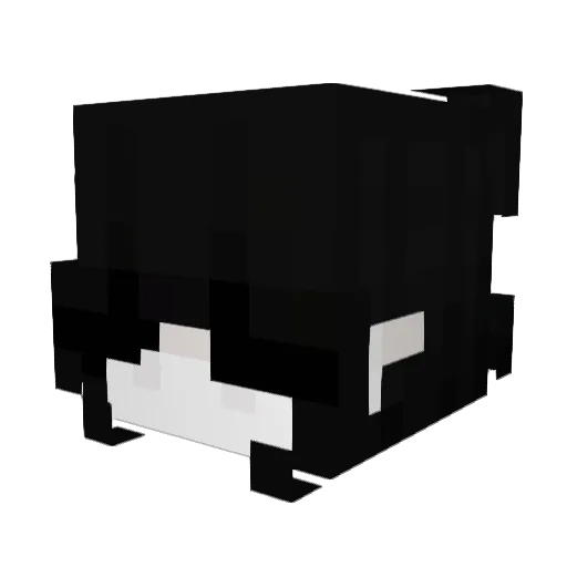 ghxyzz Minecraft avatar head, 3D render