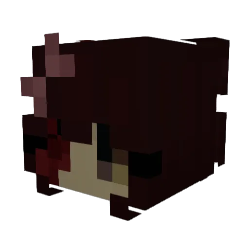 giaaa1212 Minecraft avatar head, 3D render