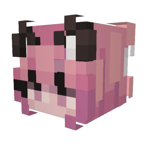 giabunny Minecraft avatar head, 3D render