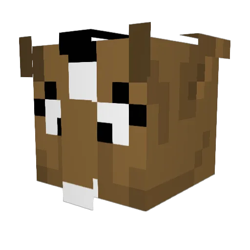 giaia12 Minecraft avatar head, 3D render