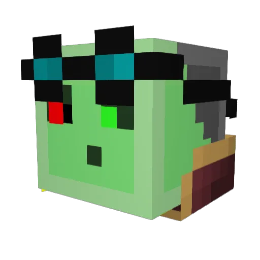 gian_themark Minecraft avatar head, 3D render