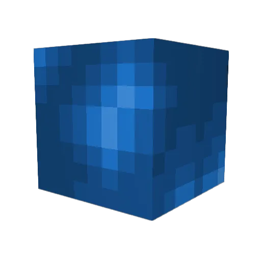 gianadobo Minecraft avatar head, 3D render