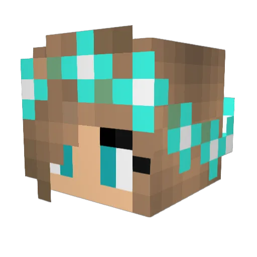 giannac22 Minecraft avatar head, 3D render