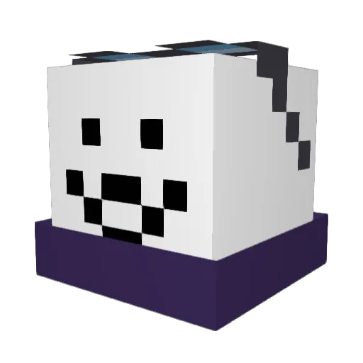 giansam11 Minecraft avatar head, 3D render