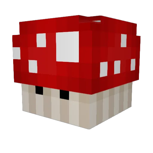 giant_rat Minecraft avatar head, 3D render