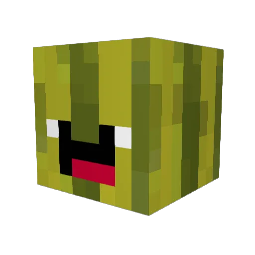 giantp1ckles Minecraft avatar head, 3D render