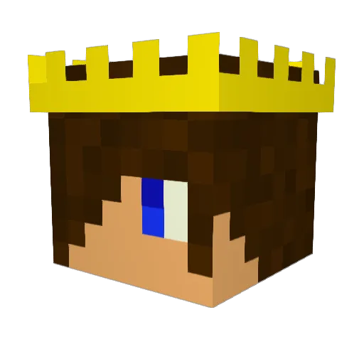 giants007 Minecraft avatar head, 3D render