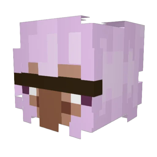 giba311 Minecraft avatar head, 3D render