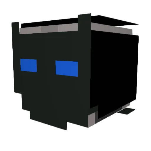 gibbo7 Minecraft avatar head, 3D render