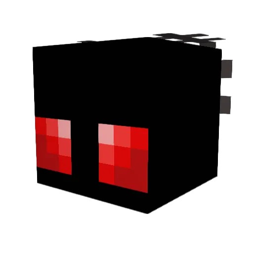 gible443_ Minecraft avatar head, 3D render