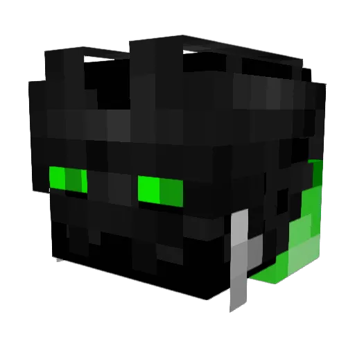 gide610 Minecraft avatar head, 3D render