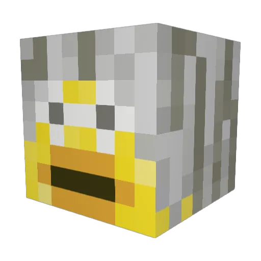 giegie0987 Minecraft avatar head, 3D render