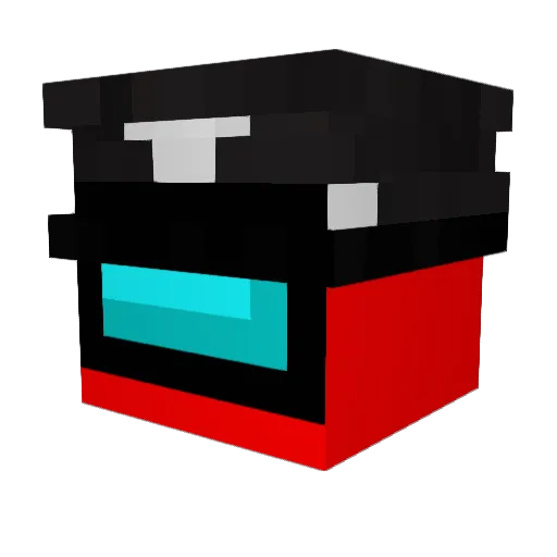 giel12200 Minecraft avatar head, 3D render