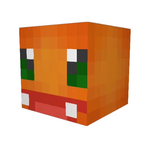 gieseaar000 Minecraft avatar head, 3D render