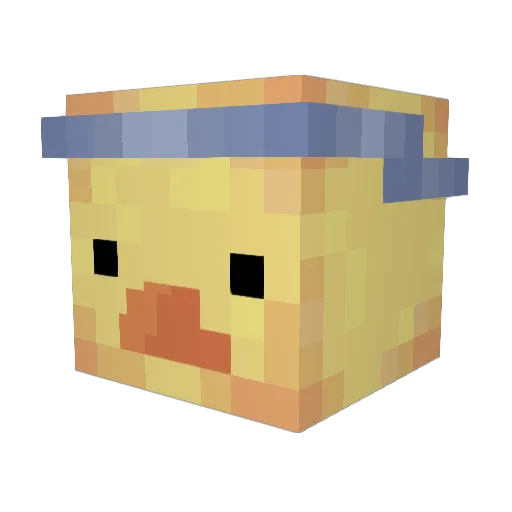 gigatard23 Minecraft avatar head, 3D render