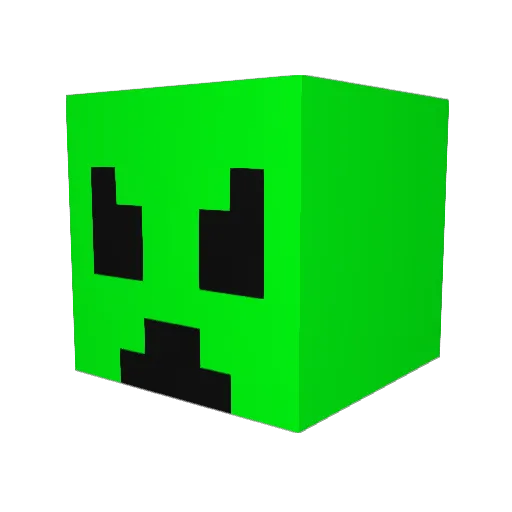 gigglesnfarts Minecraft avatar head, 3D render