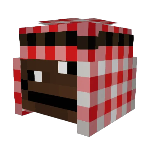 gigio4200 Minecraft avatar head, 3D render