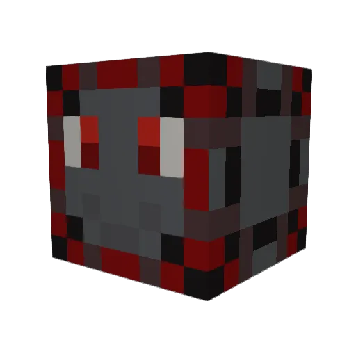 gigisch Minecraft avatar head, 3D render