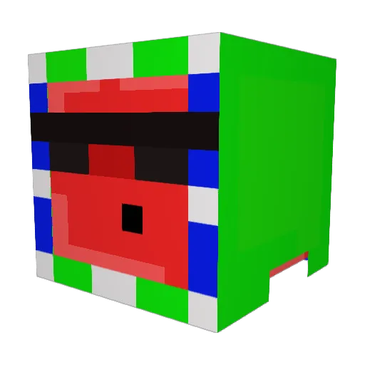 gigsy1234 Minecraft avatar head, 3D render