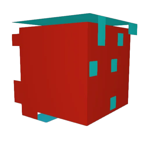 gij456 Minecraft avatar head, 3D render