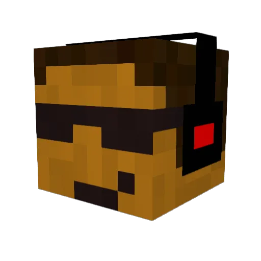 gijoe111 Minecraft avatar head, 3D render