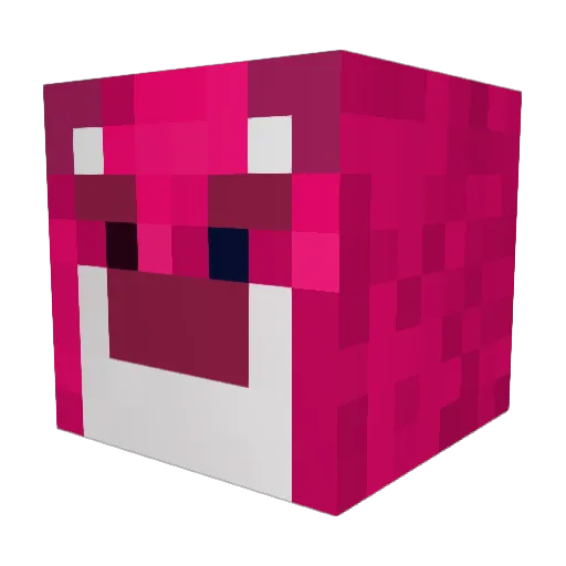 gijsthegoat Minecraft avatar head, 3D render