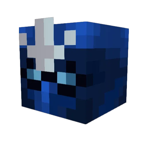 gikoneko01 Minecraft avatar head, 3D render