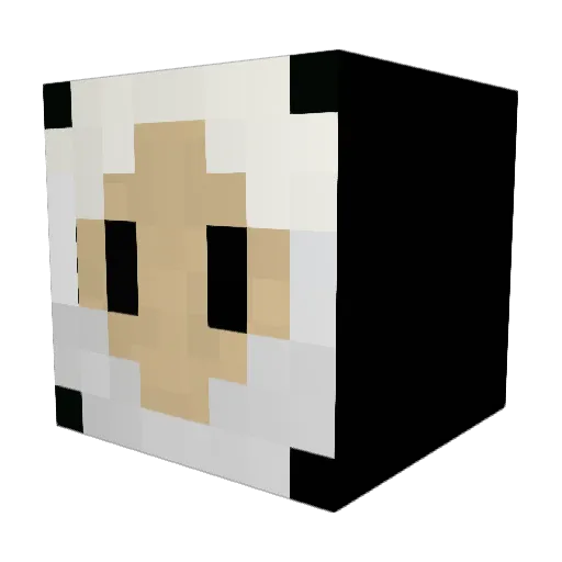 gilfhunter68 Minecraft avatar head, 3D render