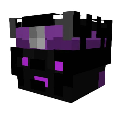 gillbirdd Minecraft avatar head, 3D render